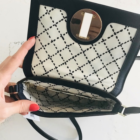 KATE SPADE midnight blue crossbody bag, Newbury Lane in Saffiano leather BNWT - Picture 11 of 14